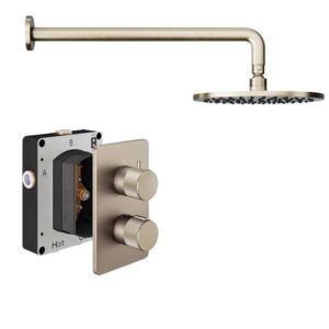 Abacus Iso Pro 1 Outlet Shower Pack - Knurled Head