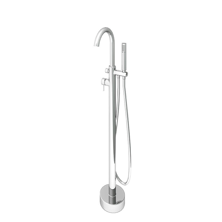 Abacus Iso Freestanding Bath Shower Mixer Tap