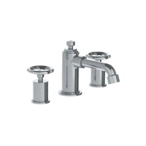 Lefroy Brooks Ten Ten Basin Mixer With Handwheels - Chrome