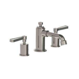 Lefroy Brooks Ten Ten Basin Mixer With Levers - Silver Nickel