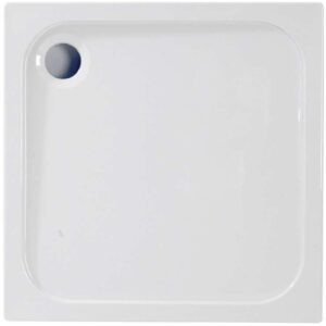 45mm Low Profile 700x700mm Square Tray & Waste