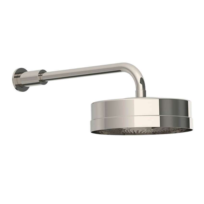 Lefroy Brooks Ten Ten 8" Shower Head Pack - Silver Nickel
