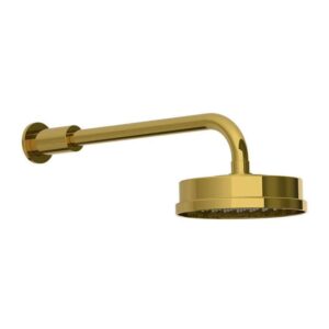 Lefroy Brooks Ten Ten 6" Shower Head Pack - Polished Brass