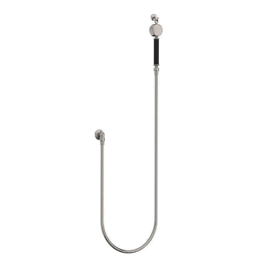 Lefroy Brooks Ten Ten Hand Shower On Hook - Silver Nickel