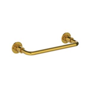 Lefroy Brooks Ten Ten Towel Rail , 12" (304.80mm) - Antique Gold