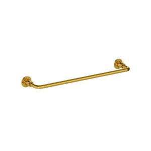 Lefroy Brooks Ten Ten Towel Rail , 24" (609.60mm) - Antique Gold