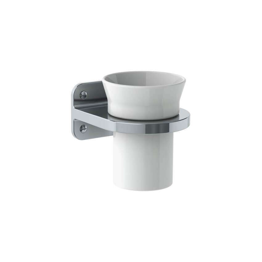 Lefroy Brooks Ten Ten Tumbler Holder - Chrome