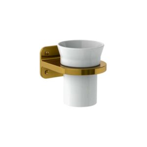 Lefroy Brooks Ten Ten Tumbler Holder - Polished Brass