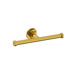 Lefroy Brooks Ten Ten Double Paper Holder - Antique Gold