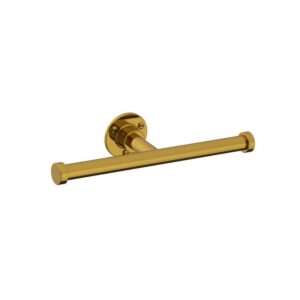 Lefroy Brooks Ten Ten Double Paper Holder - Polished Brass