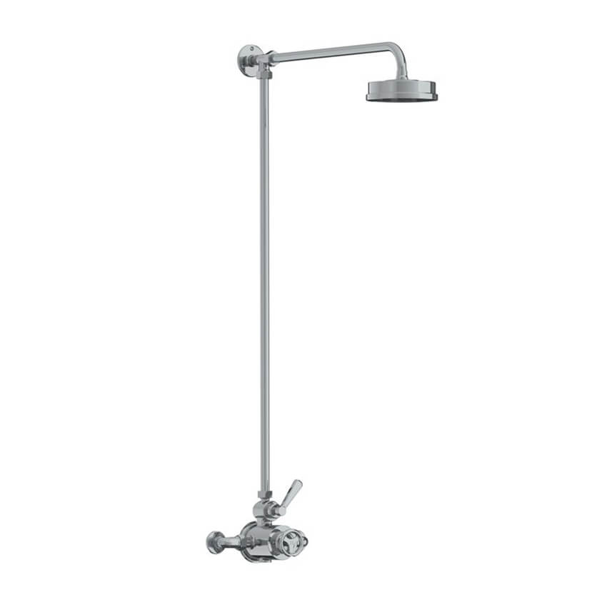 Lefroy Brooks Ten Ten Thermostatic Valve With Riser - Chrome