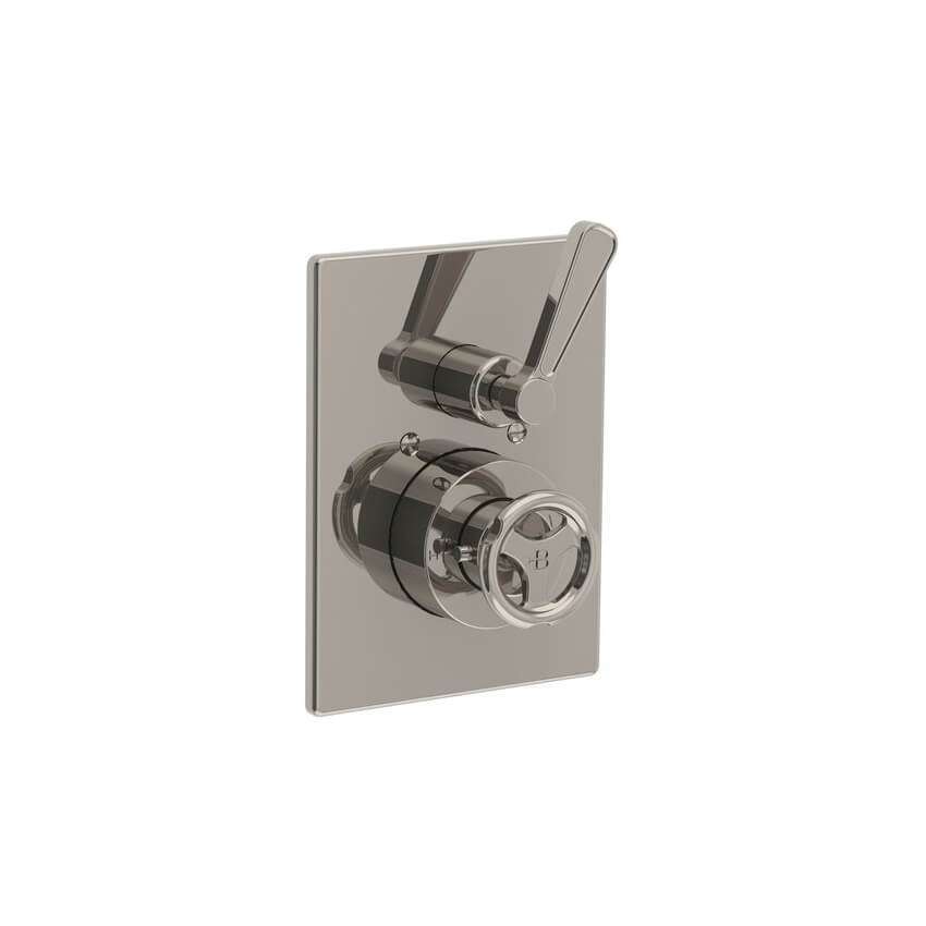 Lefroy Brooks Ten Ten Concealed Thermostatic Valve - Silver Nickel