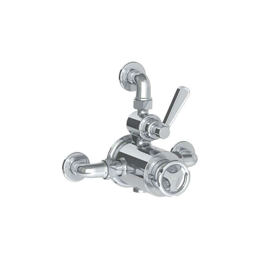 Lefroy Brooks Ten Ten Thermostatic Valve With Top Return - Chrome