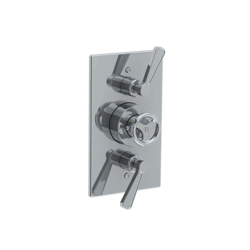 Lefroy Brooks Ten Ten Concealed Dual Thermostatic Valve - Chrome