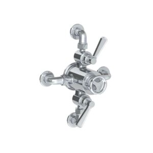 Lefroy Brooks Ten Ten Dual Thermostatic Valve With Top/Bottom Return - Chrome