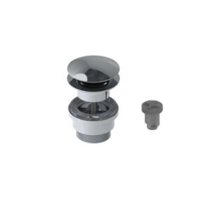 Abacus Universal Basin Waste - Slotted/Unslotted - Chrome