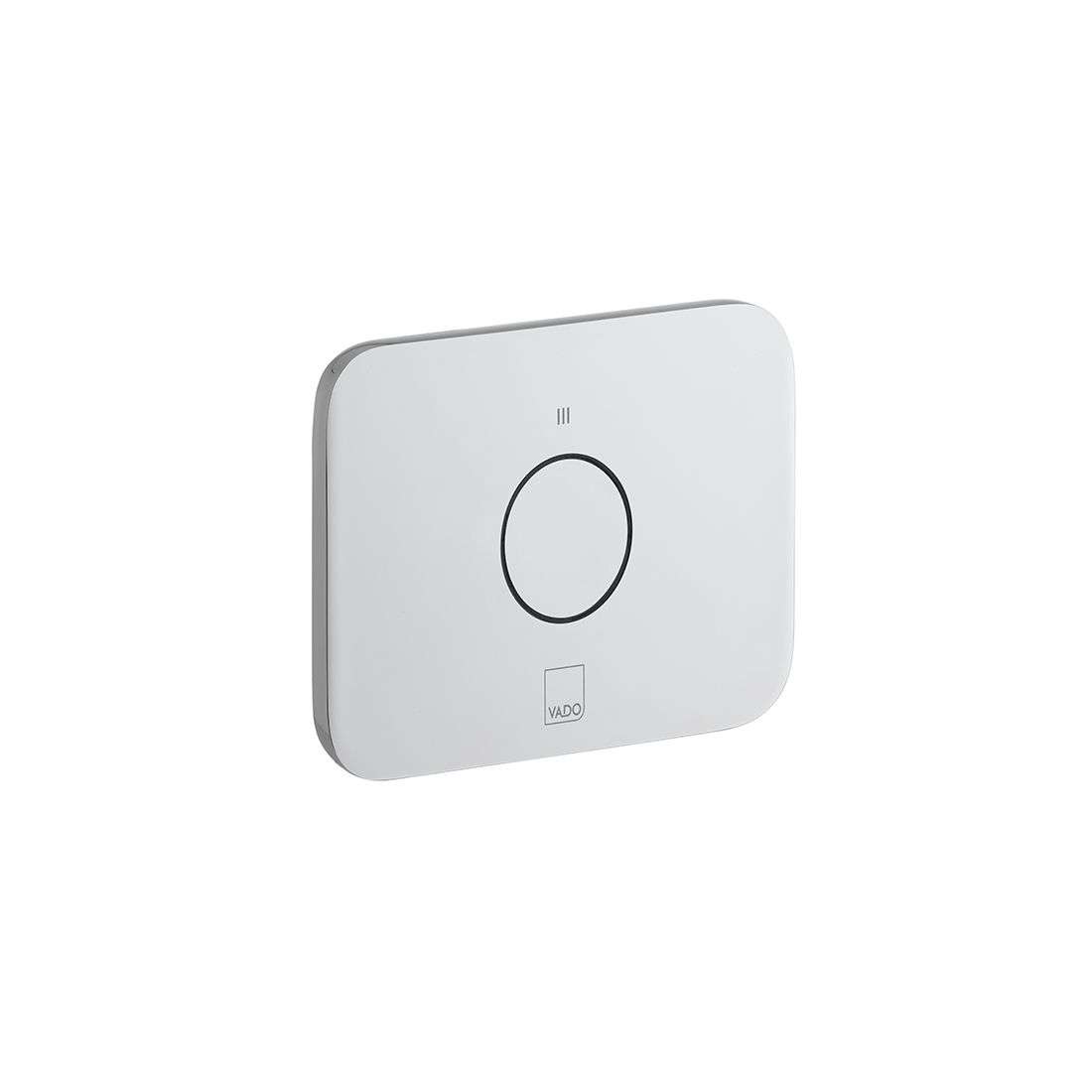 Vado Zone Horizontal Concealed Stop Valve, Chrome