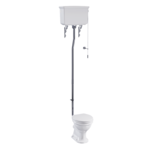 Burlington Guild High Level Toilet WC - White