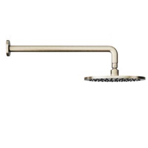 Abacus 250mm Round Shower Head & Wall Arm