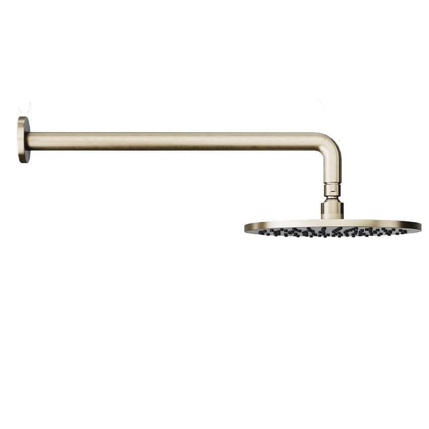 Abacus 250mm Round Shower Head & Wall Arm