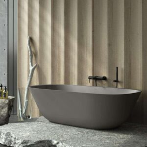 Villeroy & Boch Theano Freestanding Bath Grey