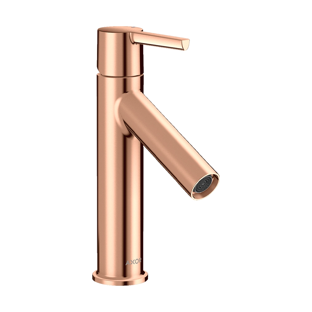 AXOR Starck Single lever basin mixer 100 without waste - Polished Red Gold