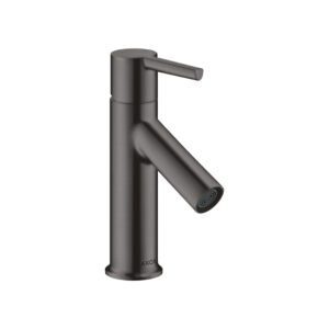 AXOR Starck Single lever basin mixer 80 with pop-up waste - Brushed Black Chrome