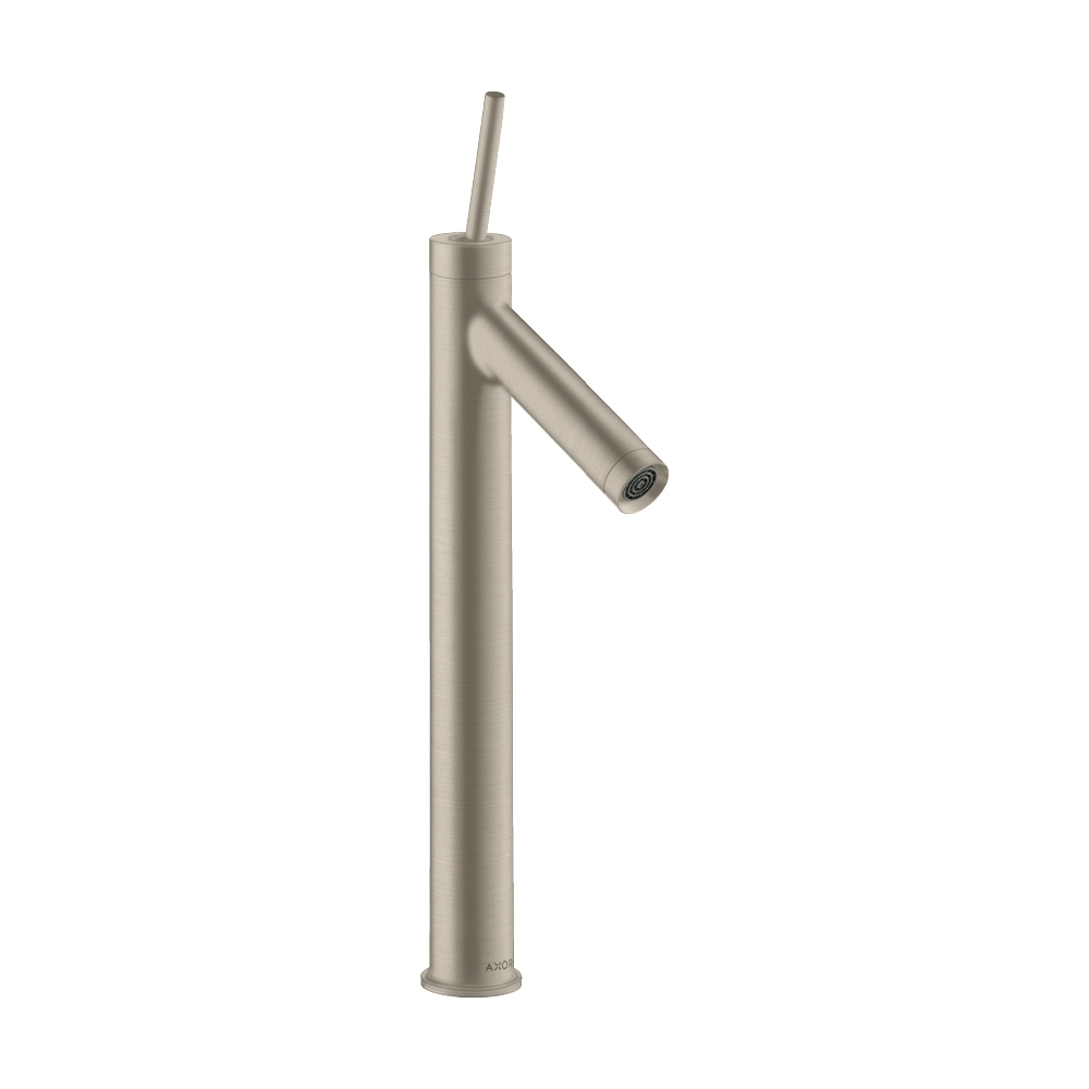 AXOR Starck Single lever basin mixer 250 for wash bowls without waste - Brushed Nickel