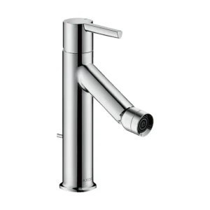 AXOR Starck Single lever bidet mixer with lever handle and pop-up waste - Chrome