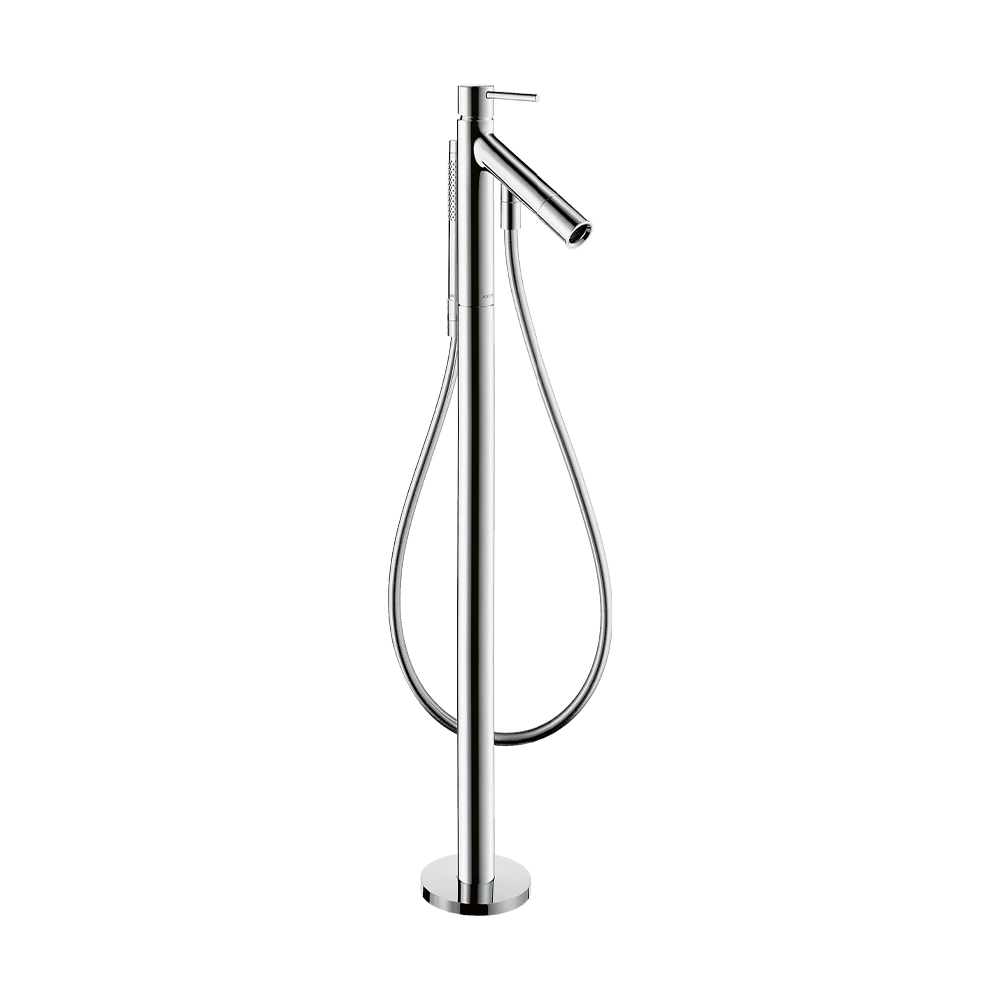 AXOR Starck Single lever bath mixer floor-standing with pin handle - Chrome