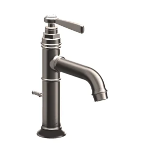 AXOR Montreux Single lever basin mixer 100 with lever handle and pop-up waste - Stainless Steel Optic