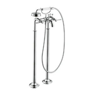 AXOR Montreux 2-handle manual bath mixer floor-standing with lever handles - Chrome