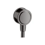 AXOR Montreux Wall outlet with non-return valve - Polished Black Chrome