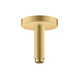 AXOR ShowerSolutions Ceiling connector 100 mm - Brushed Gold-Optic
