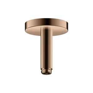 AXOR ShowerSolutions Ceiling connector 100 mm - Polished Redgold
