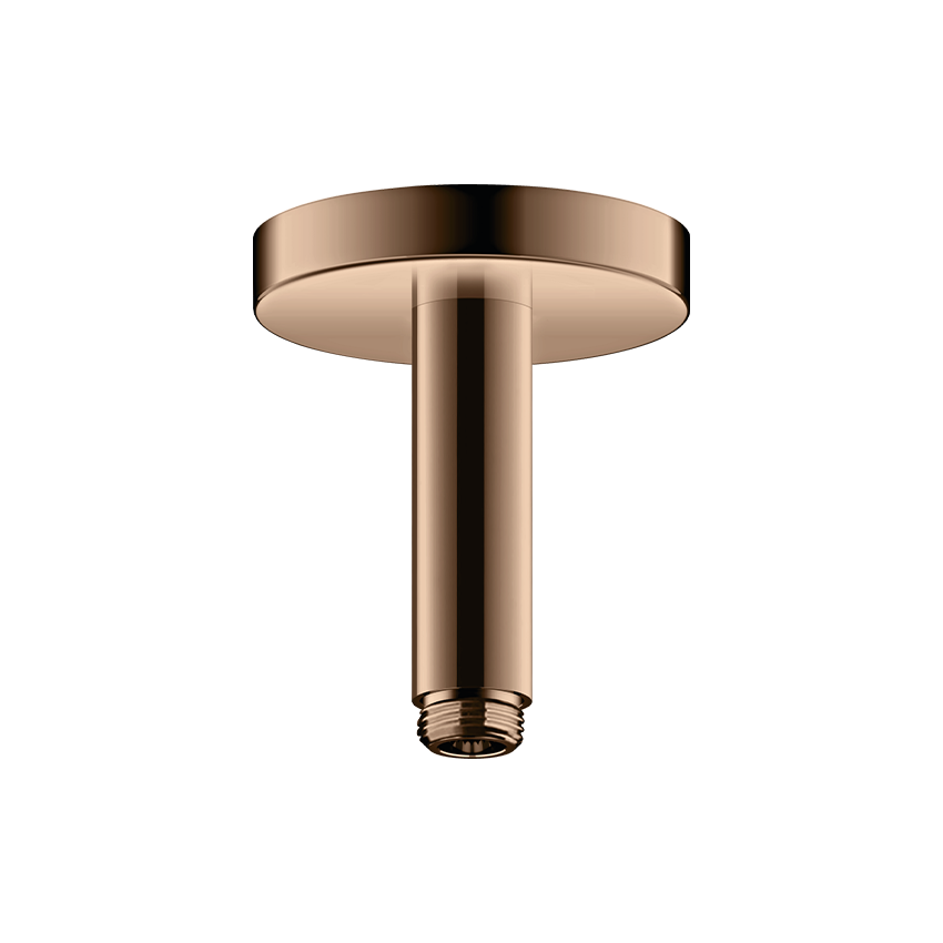 AXOR ShowerSolutions Ceiling connector 100 mm - Polished Redgold
