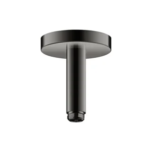AXOR ShowerSolutions Ceiling connector 100 mm - Polished Black Chrome
