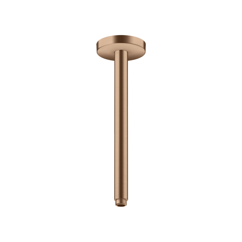 AXOR ShowerSolutions Ceiling connector 100 mm - Brushed Redgold