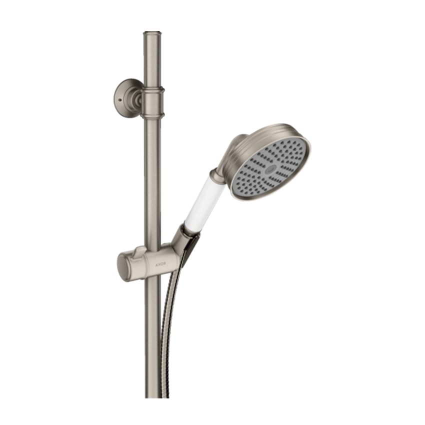 AXOR Montreux Shower set 0.90 m with 1jet hand shower 100 - Stainless Steel Optic