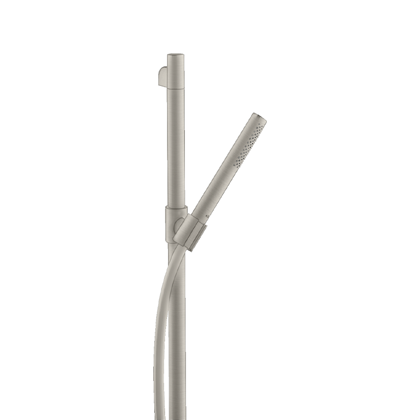 AXOR Starck Shower set 0.90 m with 1jet baton hand shower - Stainless Steel Optic