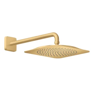 AXOR Citterio C Overhead shower 270/270 1jet EcoSmart  with shower arm Brushed Gold Optic
