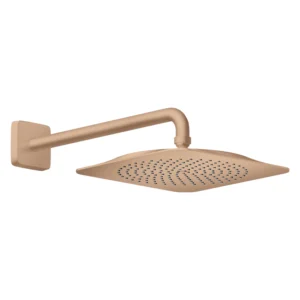 AXOR Citterio C Overhead shower 270/270 1jet EcoSmart  with shower arm Brushed Red Gold