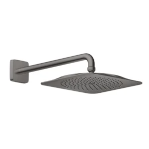 AXOR Citterio C Overhead shower 270/270 1jet EcoSmart  with shower arm Polished Black Chrome