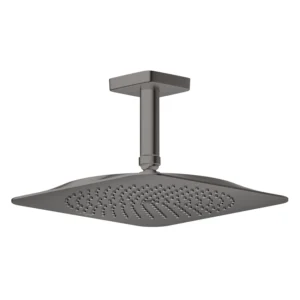 AXOR Citterio C Overhead shower 270/270 1jet EcoSmart  with ceiling connector Polished Black Chrome