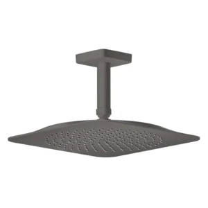 AXOR Citterio C Overhead shower 270/270 1jet EcoSmart  with ceiling connector Brushed Black Chrome