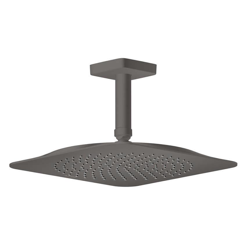 AXOR Citterio C Overhead shower 270/270 1jet EcoSmart with ceiling connector Brushed Black Chrome