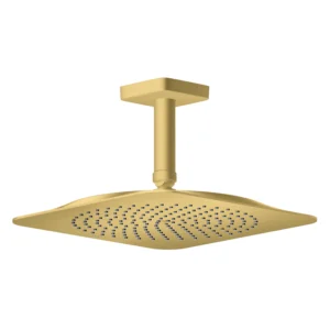 AXOR Citterio C Overhead shower 270/270 1jet EcoSmart  with ceiling connector Brushed Brass
