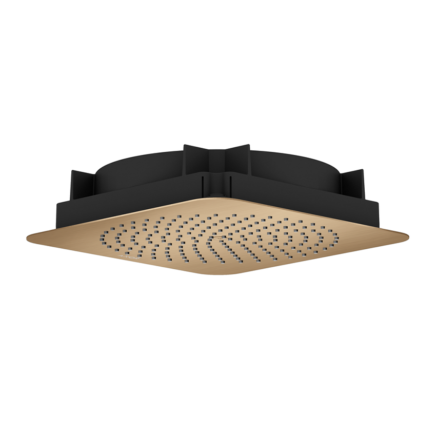 AXOR Citterio C Overhead shower 270/270 1jet EcoSmart ceiling integrated Brushed Bronze
