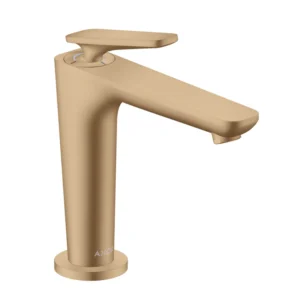 AXOR Citterio C Single lever basin mixer 125 with CoolStart and pop-up waste set Brushed Bronze