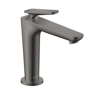 AXOR Citterio C Single lever basin mixer 125 with CoolStart and pop-up waste set Polished Black Chrome